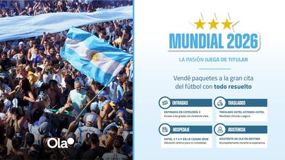 Ola lanzó su campaña para el Mundial 2026 con paquetes oficiales.&nbsp;