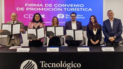 Sectur Ciudad de México y el Tecnológico de Monterrey se unen rumbo a la Copa Mundial de la FIFA 2026.