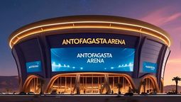 El Arena Antofagasta es un proyecto que espera albergar grandes eventos artísticos, deportivos y congresos.