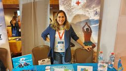 María José Lizama, representante de Aruba Tourism Authority, en Ladevi Workshop Chile 2025.