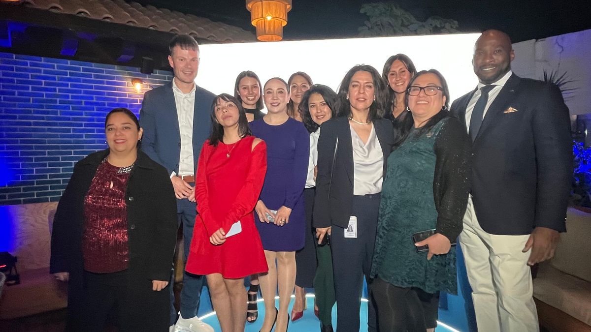 El equipo de Air France-KLM en México.