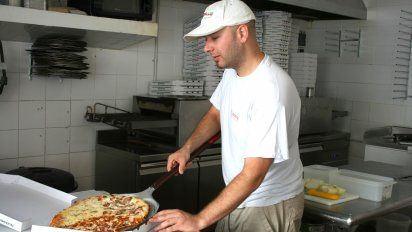 Receta de Pizza in teglia de Donato de Santis