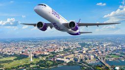 Render de uno de los Embraer E195/E2 de Avelo Airlines
