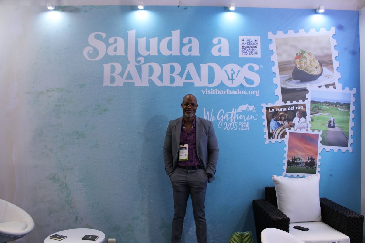 Corey Garrett, director de Barbados Tourism Marketing Inc. para Latinoamérica y el Caribe.