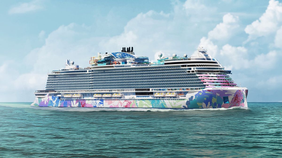 Norwegian Cruise Line comenzará a operar itinerarios en el Norwegian Bella a partir de mayo de 2028.