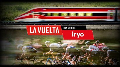iryo, patrocinador y tren oficial de La Vuelta 23