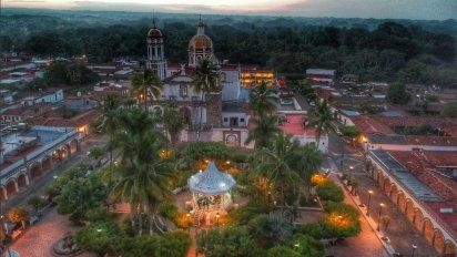 El Pueblo Mágico de Comala en Colima.