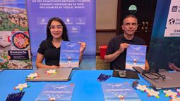 Ariana Ozorio y Bruno Bazan, representantes de TBO.