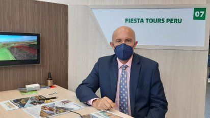 El director de Ventas y socio de Fiesta Tours, César Vítor.