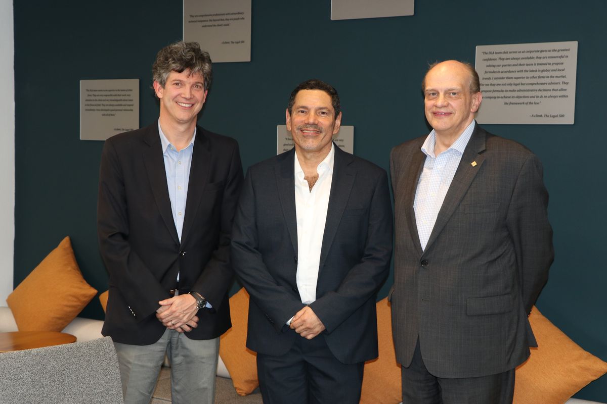 &nbsp;Mauricio Ramírez, presidente de GHL Hoteles, Héctor Mario Díaz, presidente CEO de Irotama Resort y Adolfo Scheel, director corporativo de Operaciones de GHL Hoteles.