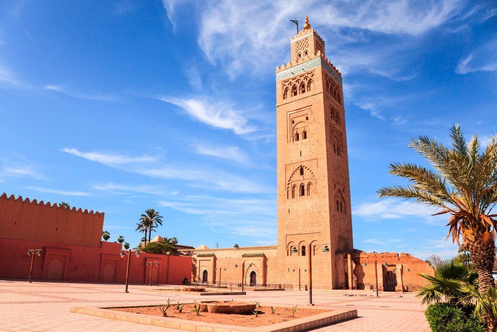 Ciudad de Marrakech en Marruecos.