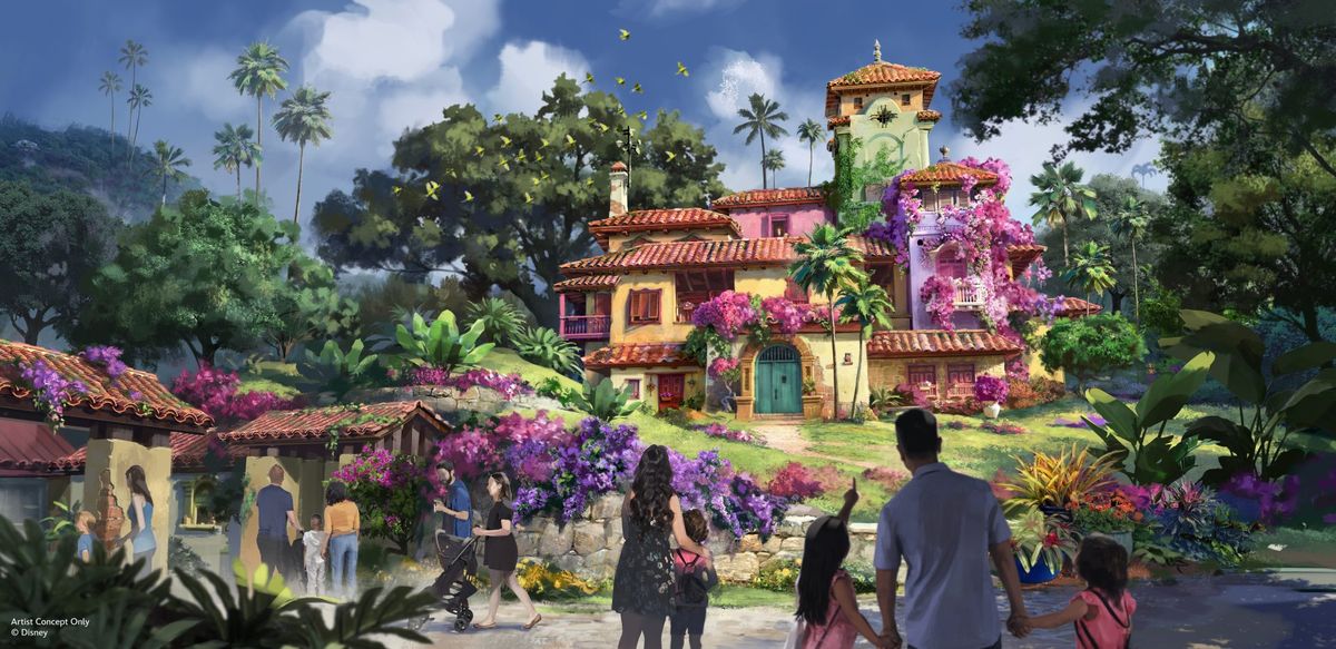 Los personajes e iconografía de Encanto tendrán un rol preponderante en Tropical Americas.