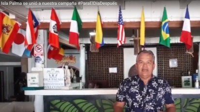 {alttext(Héctor Conde Rangel, gerente del hotel Isla Palma.,Isla Palma se unió a nuestra campaña #ParaElDíaDespués)}