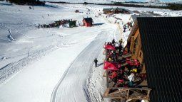 Batea Mahuida, un complejo de nieve de Neuquén.