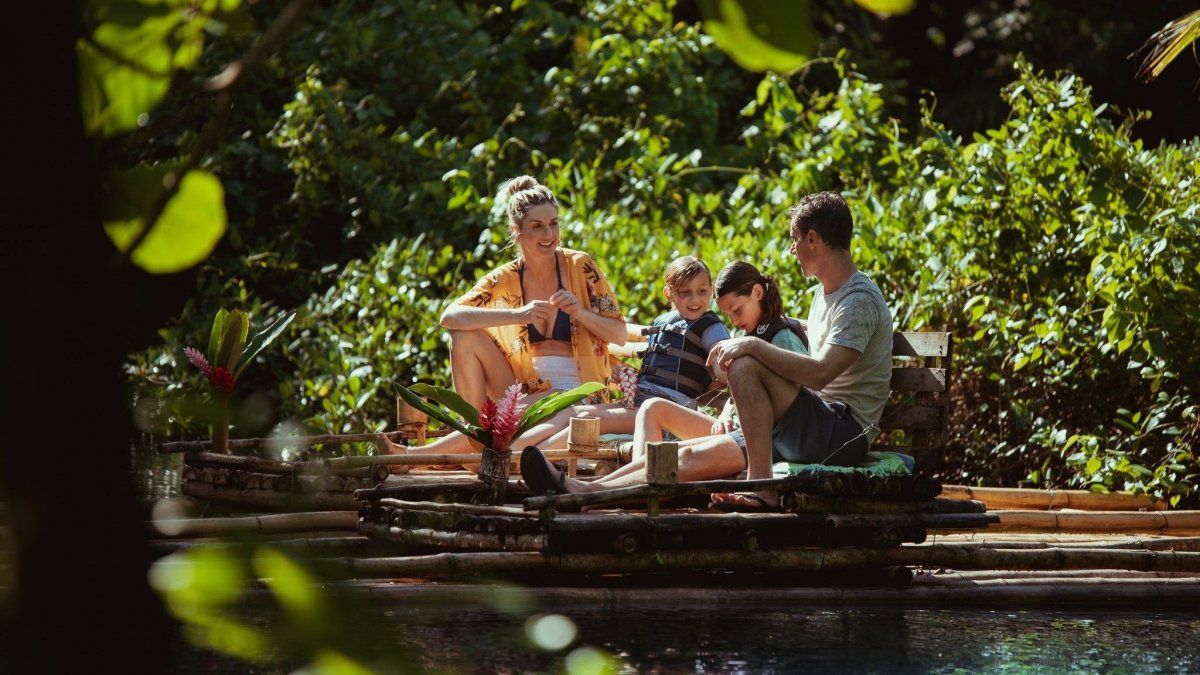 Jamaica albergaparques de diversiones, propuestas de turismo aventura para niños y las playasmás bellas del Caribe.&nbsp;
