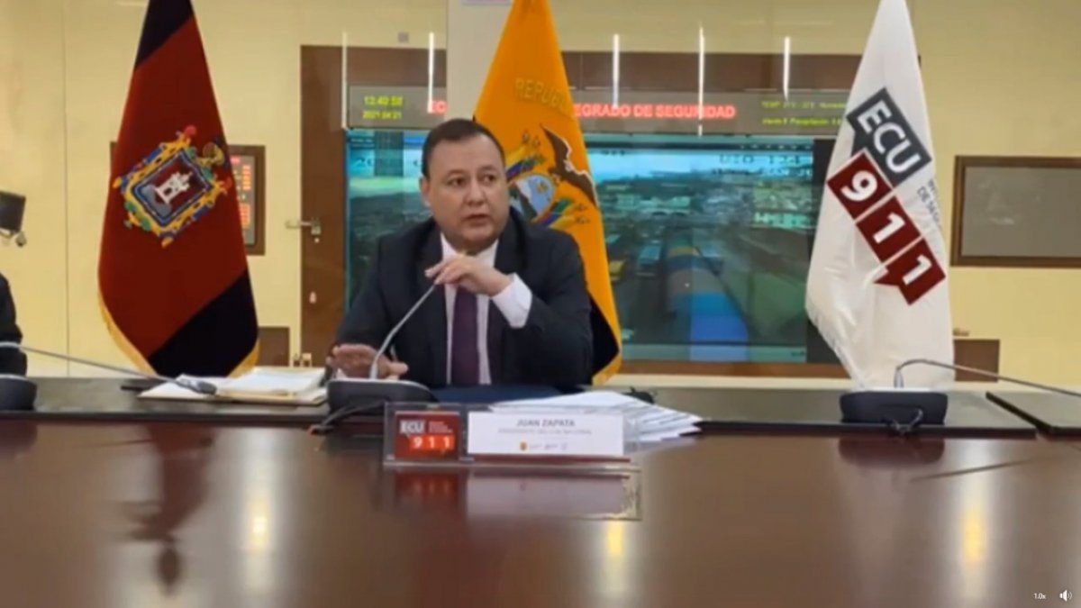 Juan Zapata, presidente del COE Nacional. - Ladevi Medios y Soluciones Juan Zapata, presidente del COE Nacional.