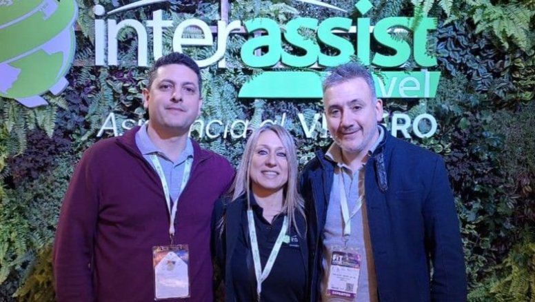 Diego Cuevas, María Sol Veiga Álvarez y José María Triviño Valdez; exitoso primer semestre de Interassist.