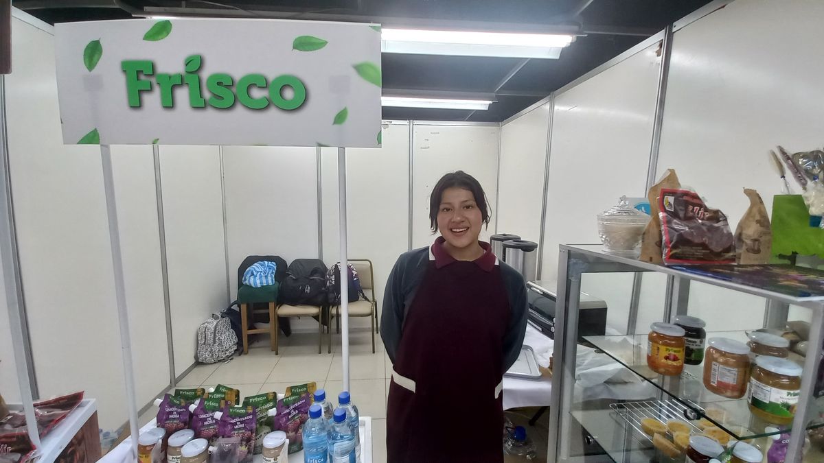 Helena Castillo, de Café Conquistador y mermelada Frisco,  emprendimiento de Tungurahua.