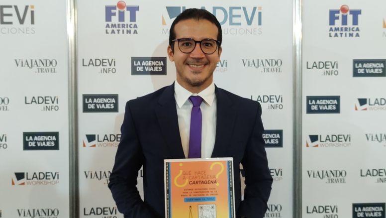 Héctor González Torres, coordinador de Promoción y Mercadeo de la Corporación de Turismo (Corpoturismo) de Cartagena de Indias.