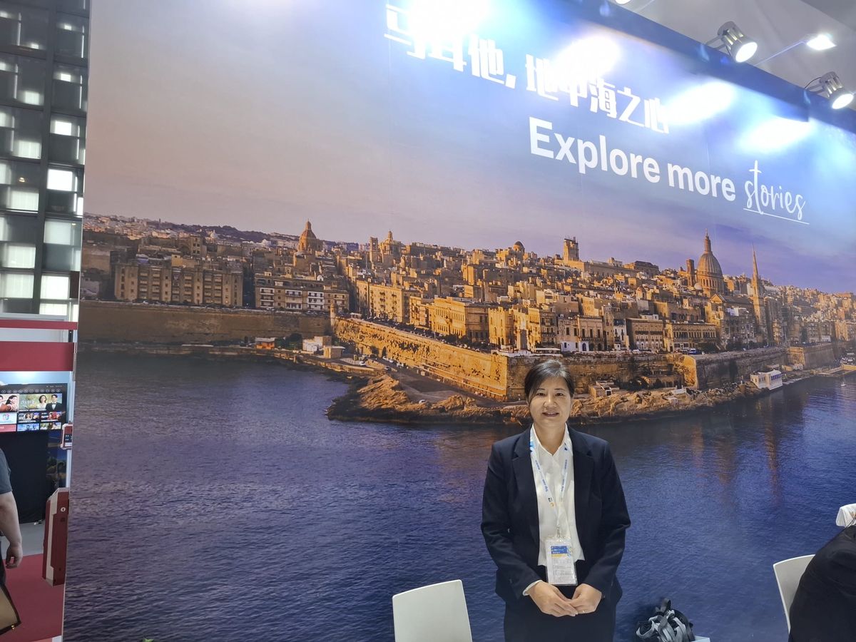 Xiaoyan (Annie) Wang, directora de ventas y operaciones para China de Turismo de Malta en ITB China 2026.
