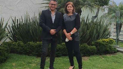 Octavio Luna e Irma Espinosa, directores de M&eacute;xico te Invita&nbsp;