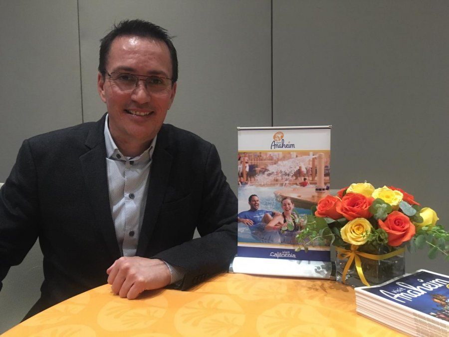 Pepe Ávila, director senior de Desarrollo Turístico de Visit Anaheim.