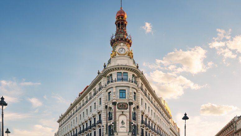 Fachada del hotel Four Seasons de Madrid