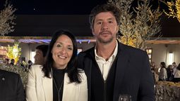 Paula Carlomagno, directora de Ventas de Estancia Vigil, junto a Axel Slettemark, CEO y dueño de la estancia.