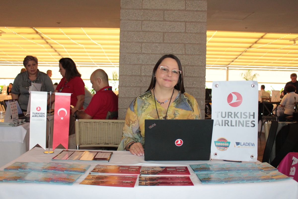 María Cristina Ortiz, ejecutiva comercial de Turkish Airlines.