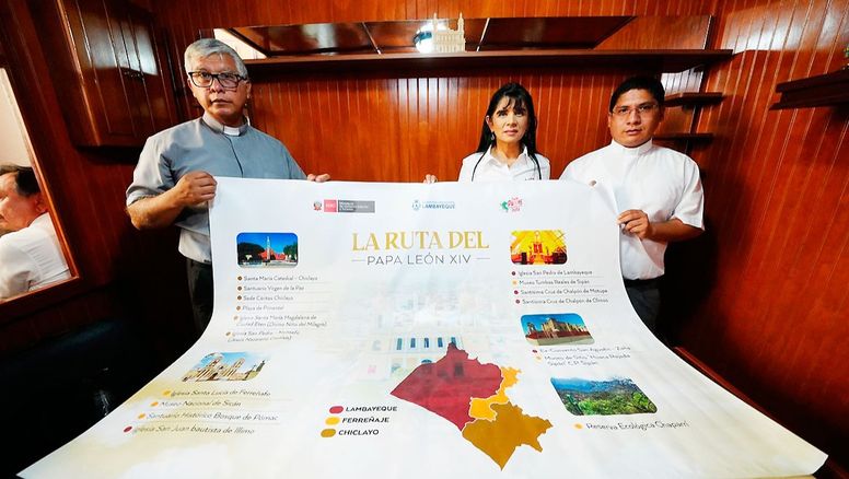 Mincetur anunció la creación de una nueva ruta turística dedicada al primer pontífice nacionalizado peruano.