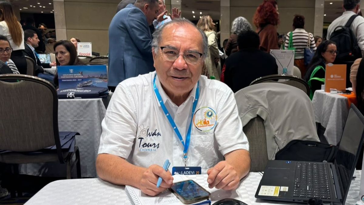 Iván Hoyos, de Iván Tours Colombia, durante el Ladevi Workshop Colombia 2026-2.