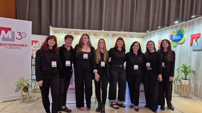 El equipo de Mediterránea Turismo en el Workshop de Córdoba.