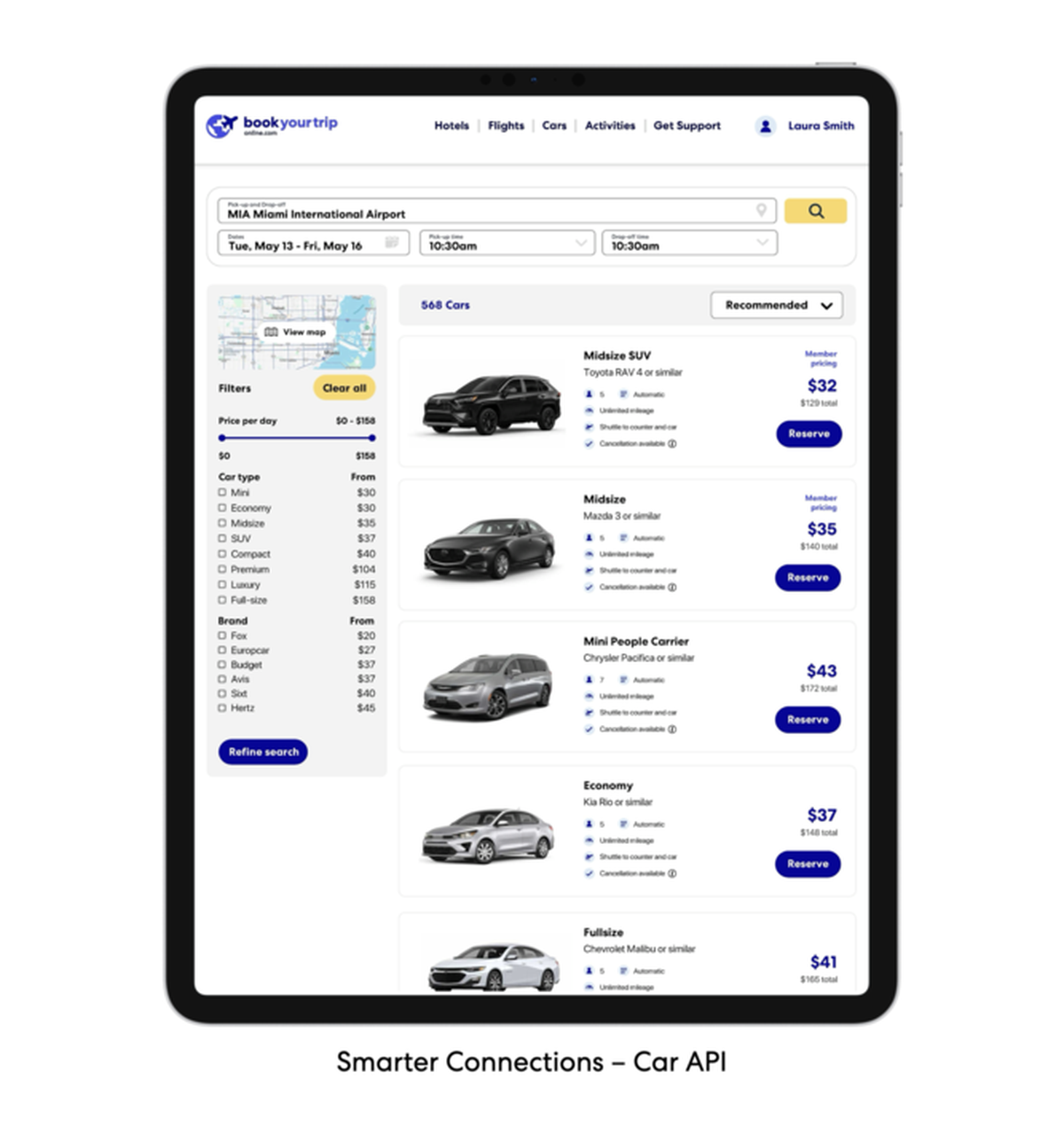 La nueva API de autos de Expedia da acceso a un inventario de m&aacute;s de 110 marcas en 190 pa&iacute;ses y territorios, incluyendo exclusivas de 43 proveedores.