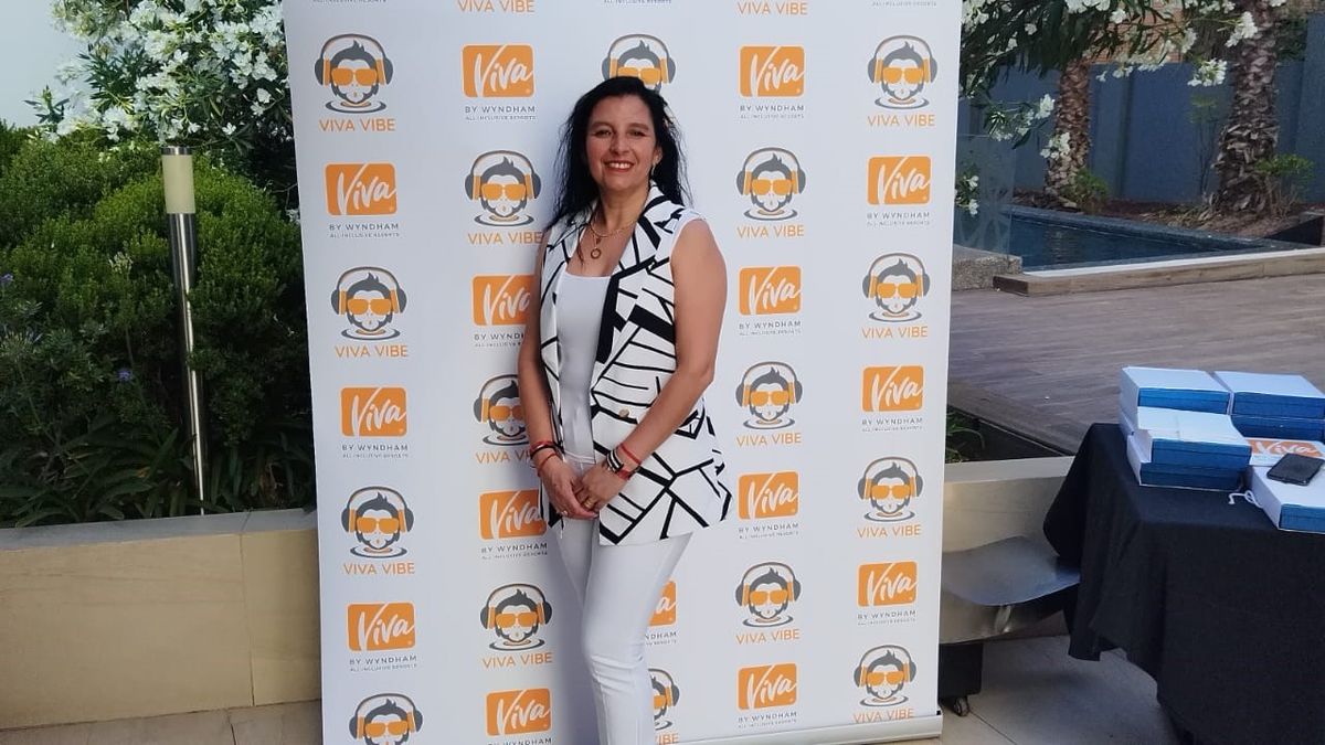 Deborah Ortiz, representante en Chile y Perú de Viva Resorts by Wyndham.