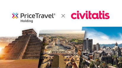 Unión estratégica entre PriceTravel Holding y Civitatis para potenciar el turismo.