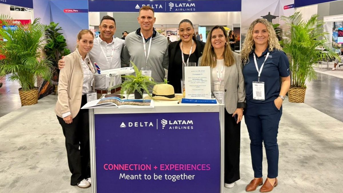 Delta y Latam Airlines en WTE Miami 2025. Delta y Latam Airlines en WTE Miami 2025.
