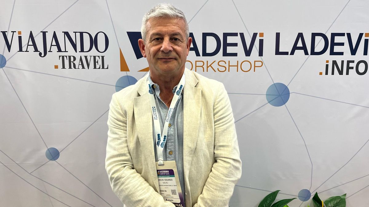 Vitrina Turística Anato: Carlos Siburu, director comercial de Itaparica Tour.