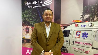 Juan David Pérez, gerente general de Magenta Seguros.