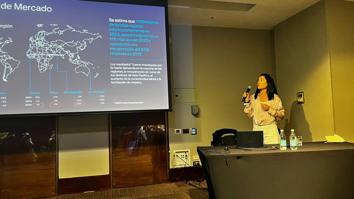 Gabriela D'Onofrio, sales manager para Latinoamérica de Amadeus.