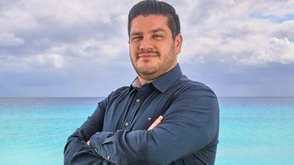 Guillermo Villegas, director de Marketing de Hilton Cancún Mar Caribe All-Inclusive Resort, destaca las cualidades de la propiedad.