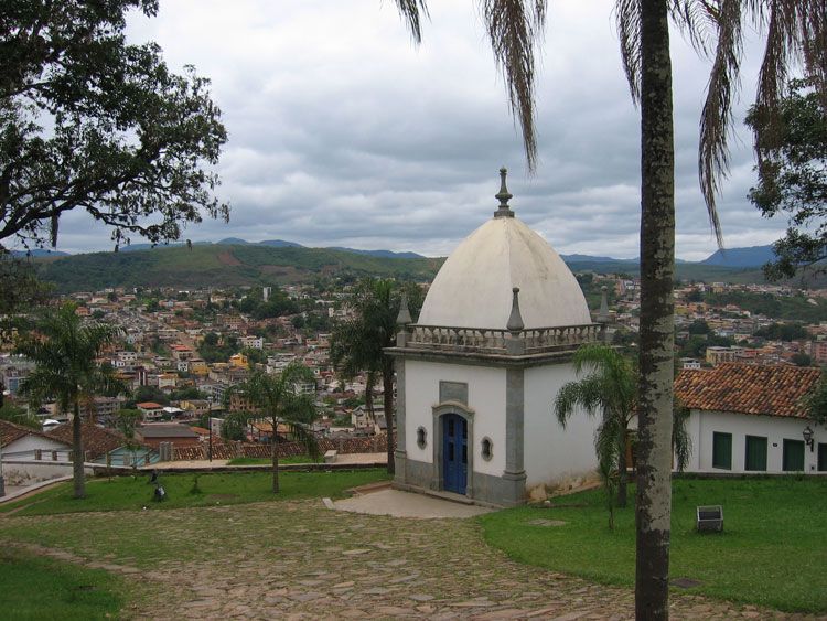 Congonhas es uno de los encantadores pueblitos coloniales que une la Estrada Real.