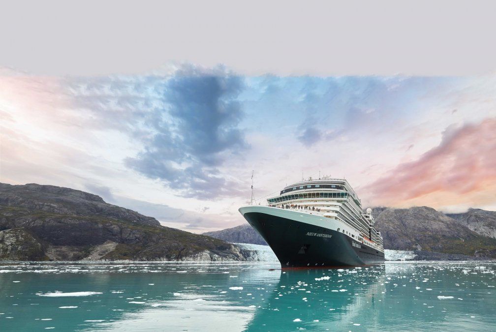 Un barco de Holland America Line.