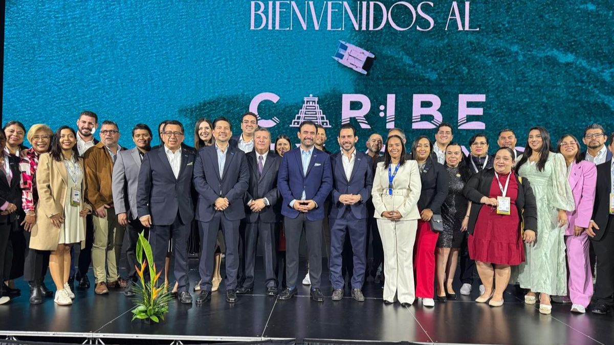 Bienvenida de Caribe Mexicano a la Vitrina Turística Anato 2026, donde presentó los atributos de la nueva marca 