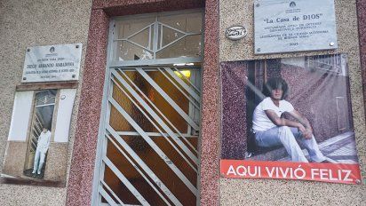 El lugar donde Maradona fue feliz en Buenos Aires: así es la Casa de D10S en La Paternal