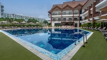 Uno de los hoteles de la costa de Cartagena de Indias.