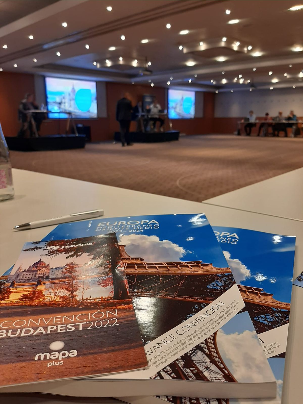 En la convención, Mapaplus presentó paquetes a Europa y Medio Oriente.
