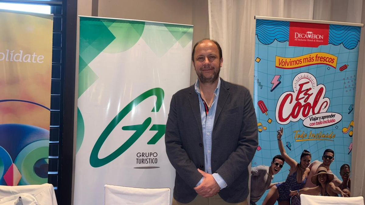 Daniel Suárez, gerente Región Sierra del Grupo Turístico GTT, en los Ladevi Workshop.