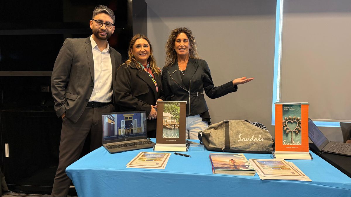 Curazao: Joyce Grossman, BDM de Sandals durante el workshop.