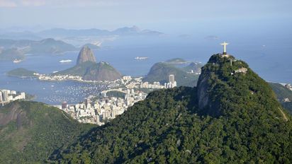 Rio de Janeiro (Brasil), uno de los destinos que más crece en número de llegadas de turistas internacionales.