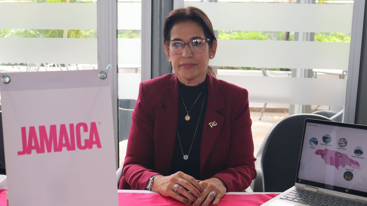 Luciana Alonso, gerente de ventas de la oficina de turismo de Jamaica para Latinoamérica, durante Ladevi Workshop.